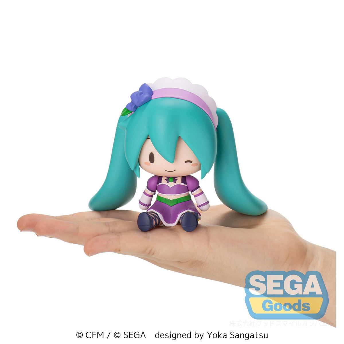 Immagine del prodotto Character Vocal Series 01: Figure chibi Fuwa Petit Hatsune Miku Hatsune Miku x Love and Berry Dress Up and Dance! Sparkly