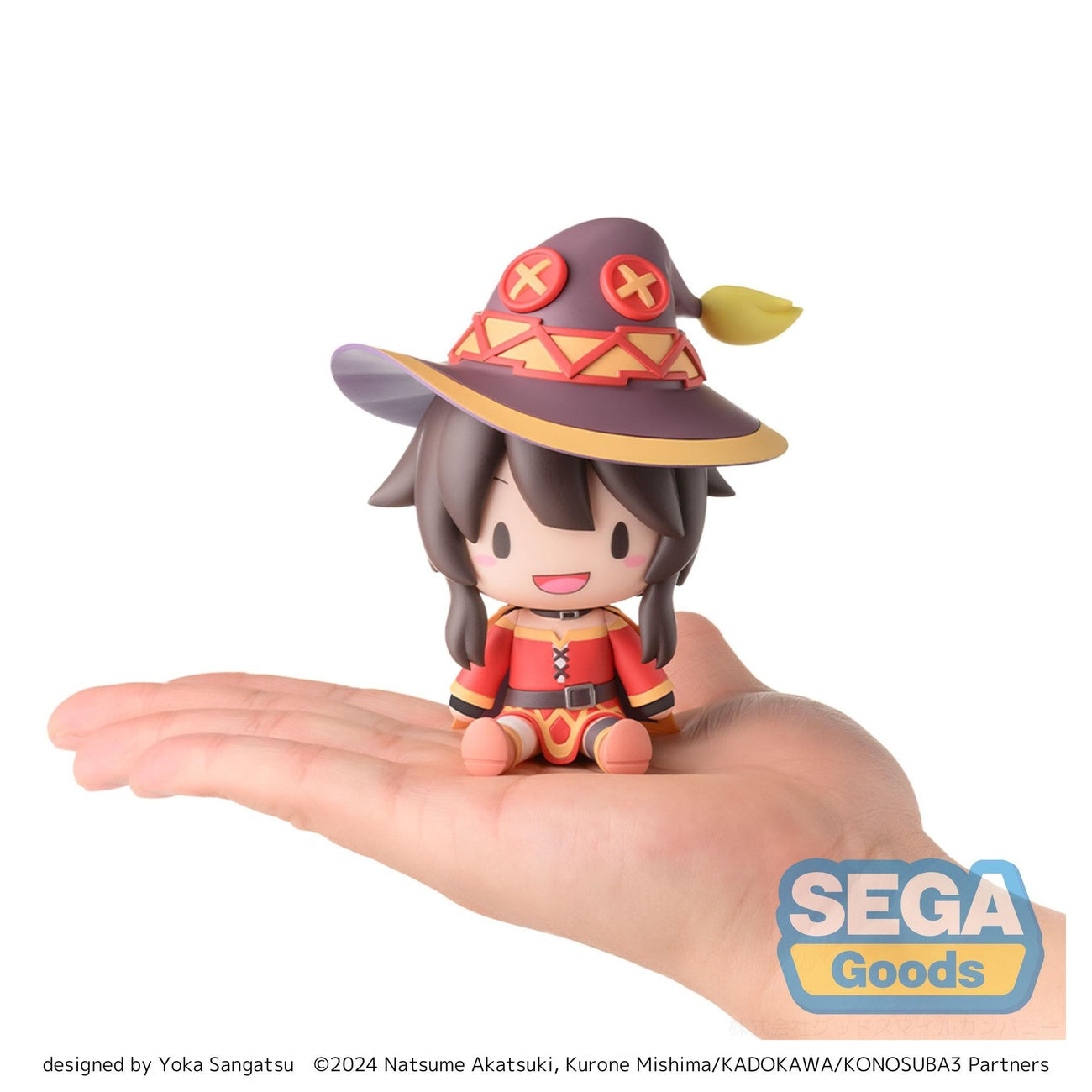 Immagine del prodotto Konosuba: God's Blessing on This Wonderful World! 3 figure Fuwa Petit Chibi Megumin 10 cm