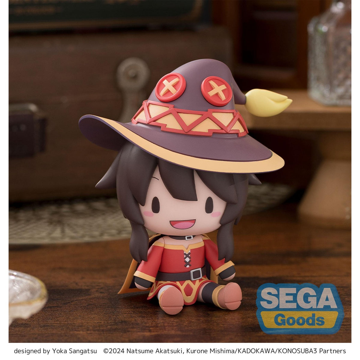 Immagine del prodotto Konosuba: God's Blessing on This Wonderful World! 3 figure Fuwa Petit Chibi Megumin 10 cm