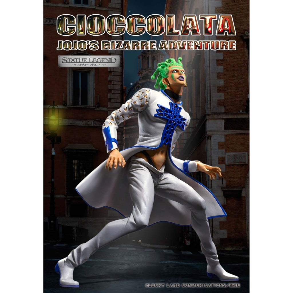 Immagine del prodotto JoJo's Bizarre Adventure Parte 5 Golden Wind Statua Legend in PVC Cioccolata 17 cm