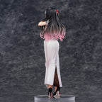 Product image Original Illustration PVC Statue Mai Okuma Illustration Healing-Type White Chinese Dress Lady 26 cm