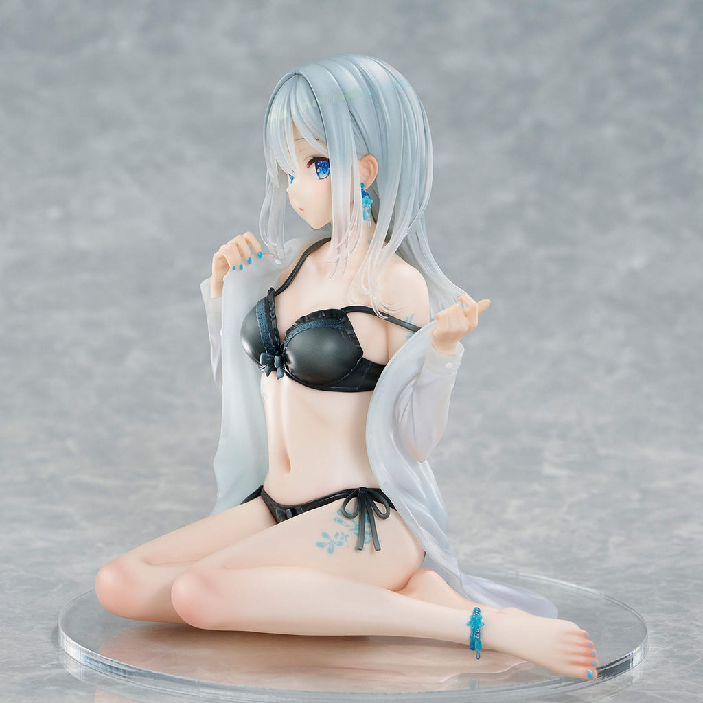 Immagine del prodotto Personaggio originale Statua in PVC 1/7 Silver-Haired Girl Sky Blue Morning Special Outfit Ver. da illustrazione di Fuumi 16 cm