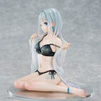 Immagine del prodotto Personaggio originale Statua in PVC 1/7 Silver-Haired Girl Sky Blue Morning Special Outfit Ver. da illustrazione di Fuumi 16 cm