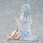 Immagine del prodotto Personaggio originale Statua in PVC 1/7 Silver-Haired Girl Sky Blue Morning Special Outfit Ver. da illustrazione di Fuumi 16 cm