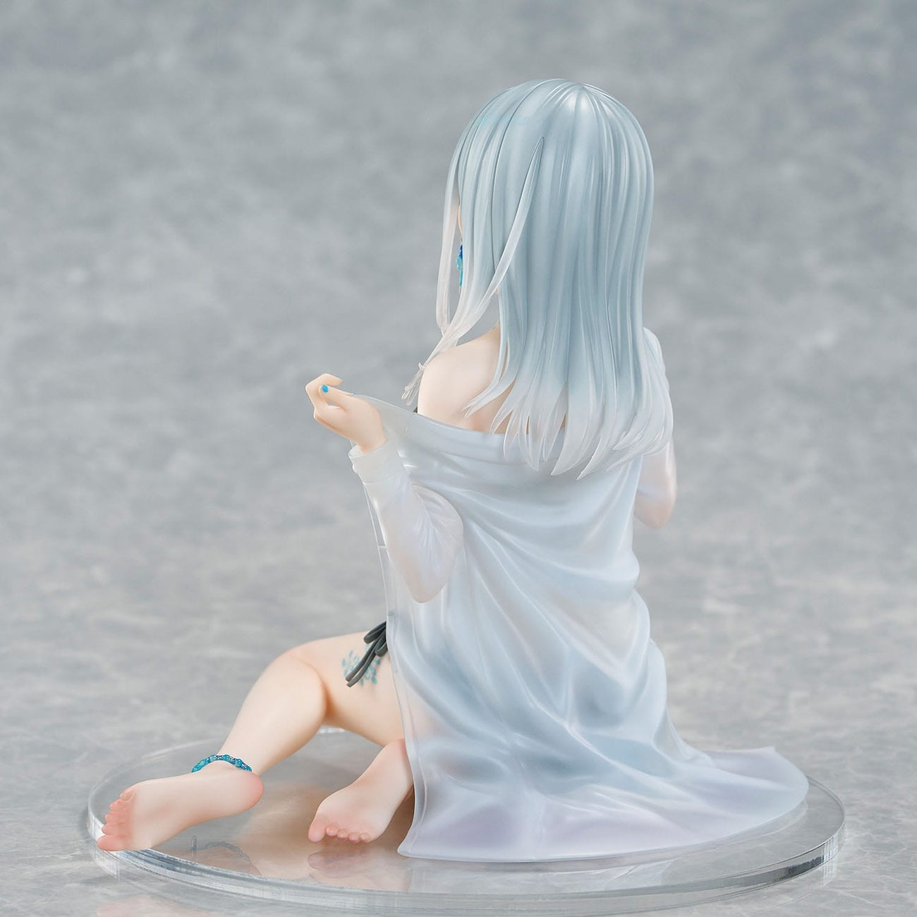 Immagine del prodotto Personaggio originale Statua in PVC 1/7 Silver-Haired Girl Sky Blue Morning Special Outfit Ver. da illustrazione di Fuumi 16 cm