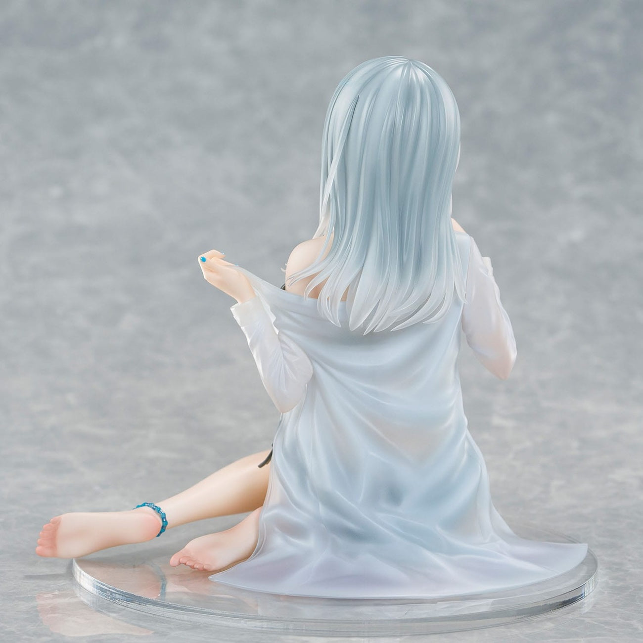 Immagine del prodotto Personaggio originale Statua in PVC 1/7 Silver-Haired Girl Sky Blue Morning Special Outfit Ver. da illustrazione di Fuumi 16 cm