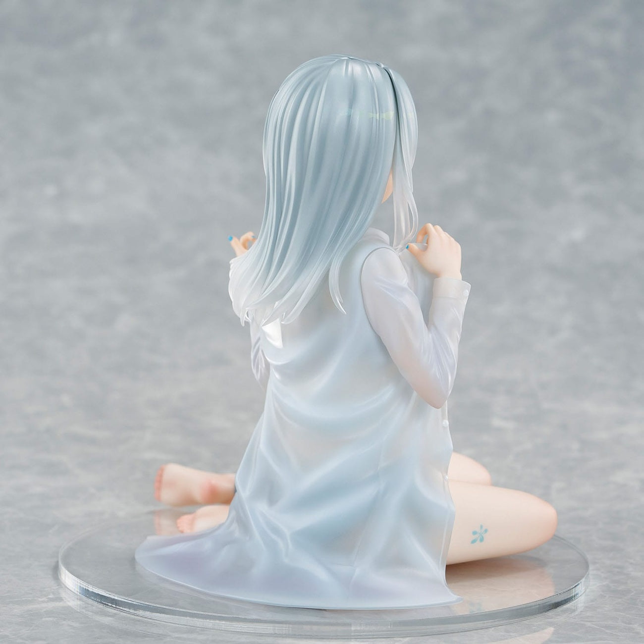 Immagine del prodotto Personaggio originale Statua in PVC 1/7 Silver-Haired Girl Sky Blue Morning Special Outfit Ver. da illustrazione di Fuumi 16 cm