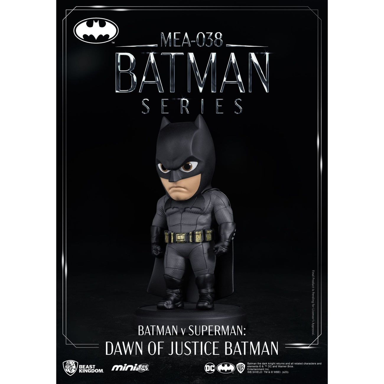Product image DC Comics Mini Egg Attack Figure Batman v Superman: Dawn of Justice Batman 8 cm