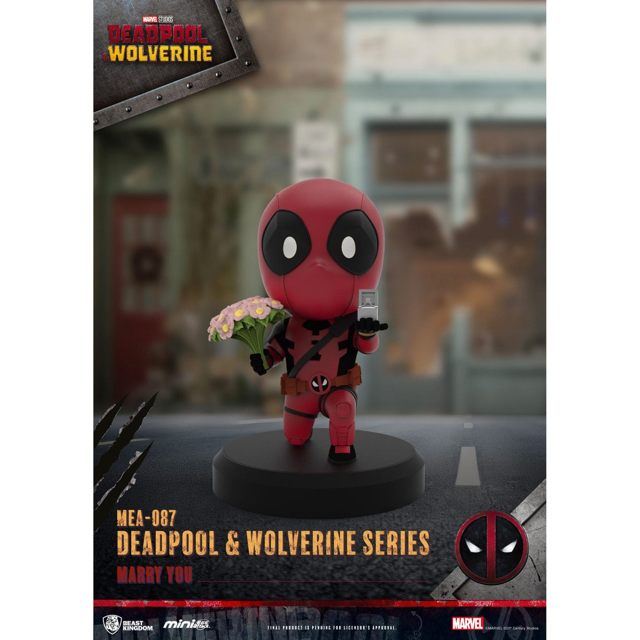 Product image Deadpool 3 Deadpool & Wolverine Series Mini Egg Attack Figure Set 8 cm