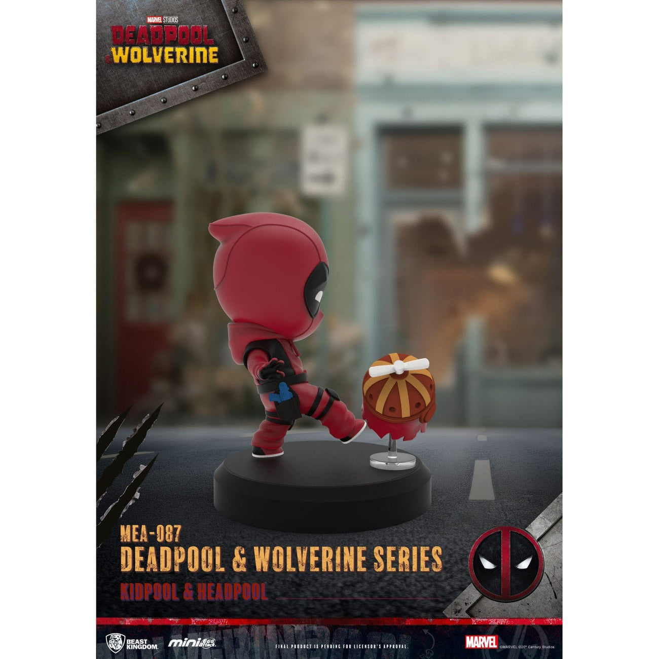 Product image Deadpool 3 Deadpool & Wolverine Series Mini Egg Attack Figure Set 8 cm
