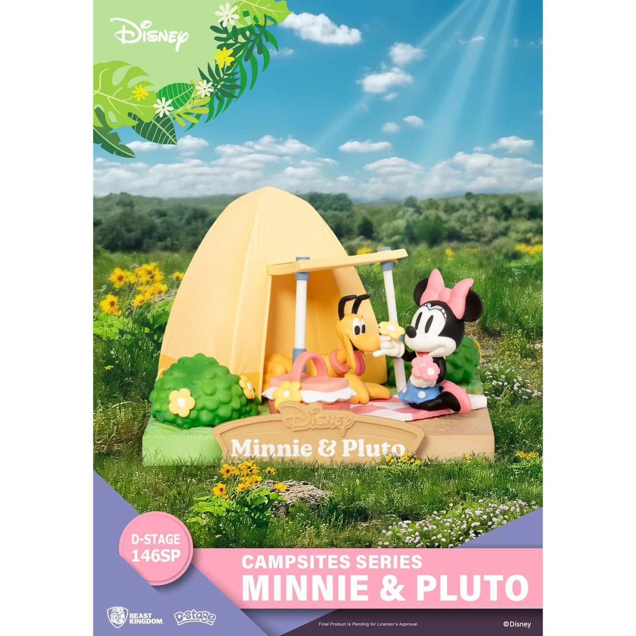 Immagine del prodotto Disney D-Stage Campsite Series Diorama PVC Minnie & Pluto Special Edition 10 cm