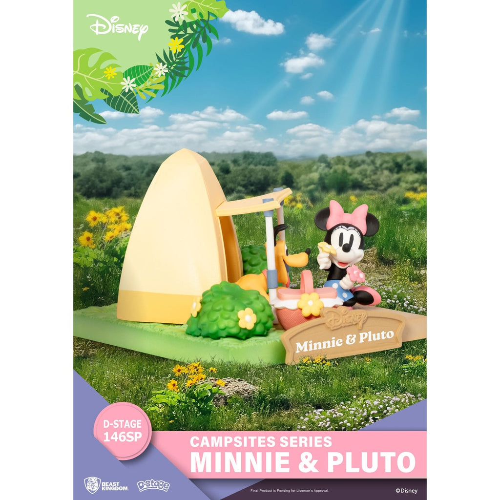Immagine del prodotto Disney D-Stage Campsite Series Diorama PVC Minnie & Pluto Special Edition 10 cm