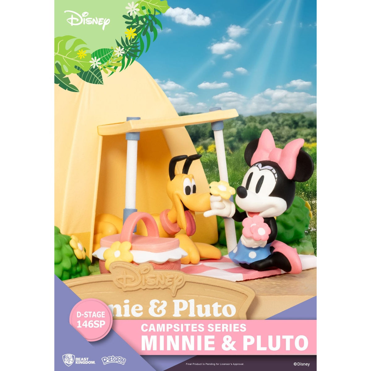 Immagine del prodotto Disney D-Stage Campsite Series Diorama PVC Minnie & Pluto Special Edition 10 cm