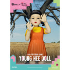 Immagine del prodotto Action figure Squid Game con suono Young Hee Doll 30 cm