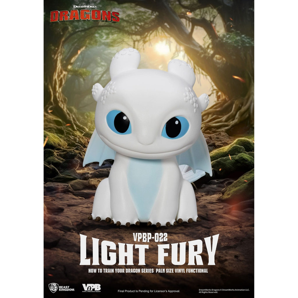 Immagine del prodotto Dragon Trainer Piggy Salvadanaio in vinile Light Fury 12 cm