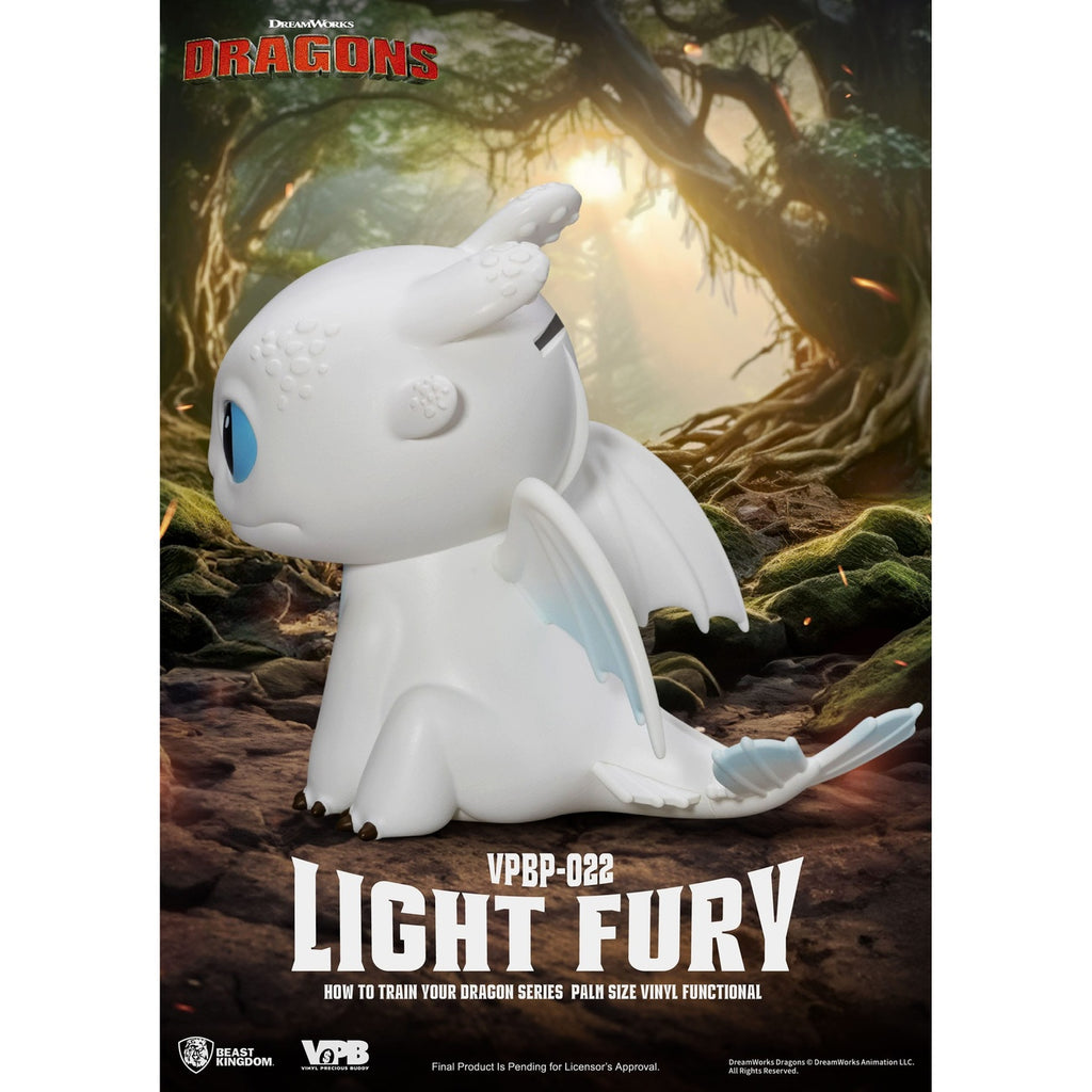 Immagine del prodotto Dragon Trainer Piggy Salvadanaio in vinile Light Fury 12 cm