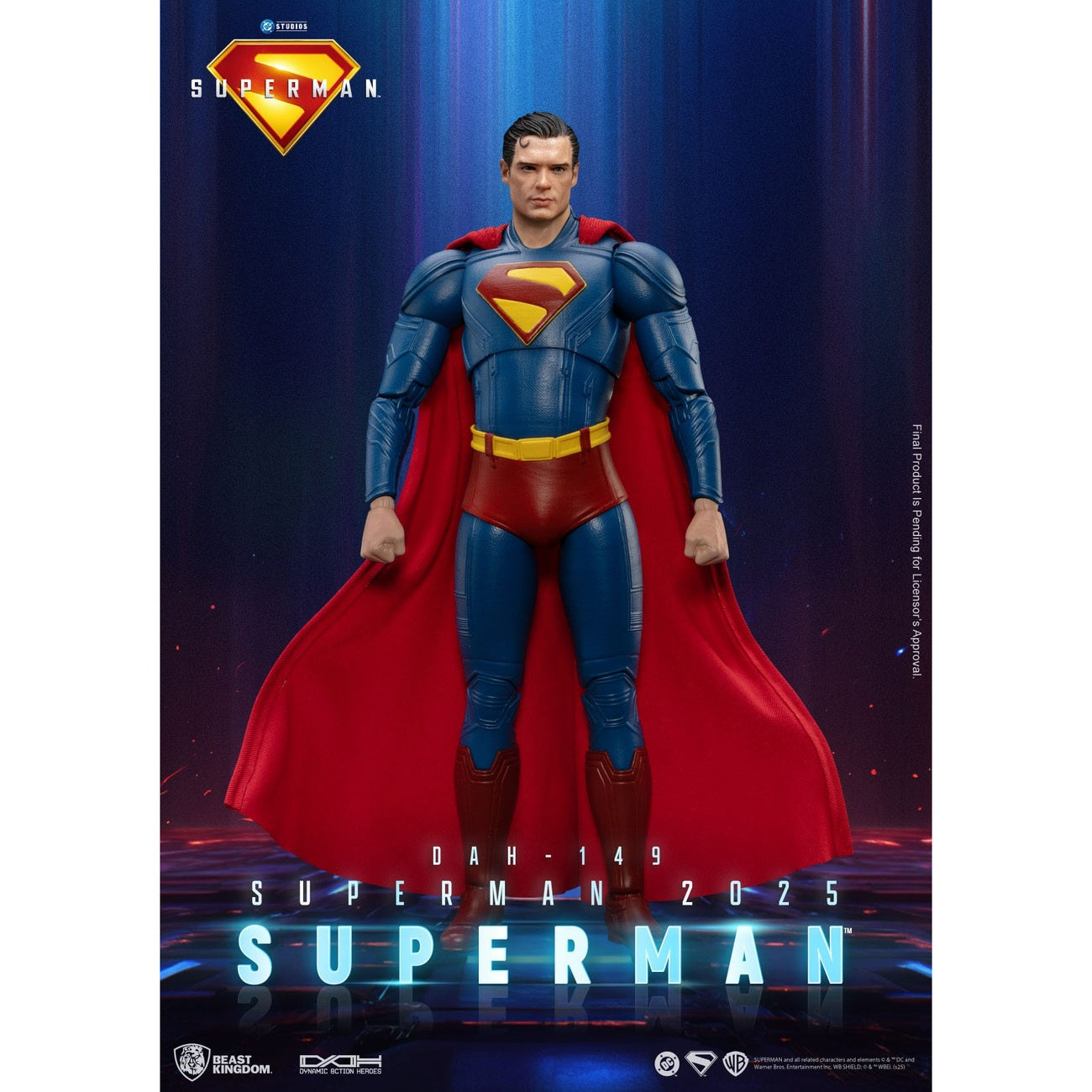 Immagine del prodotto Superman (2025) Action figure Superman & Krypto 21 cm