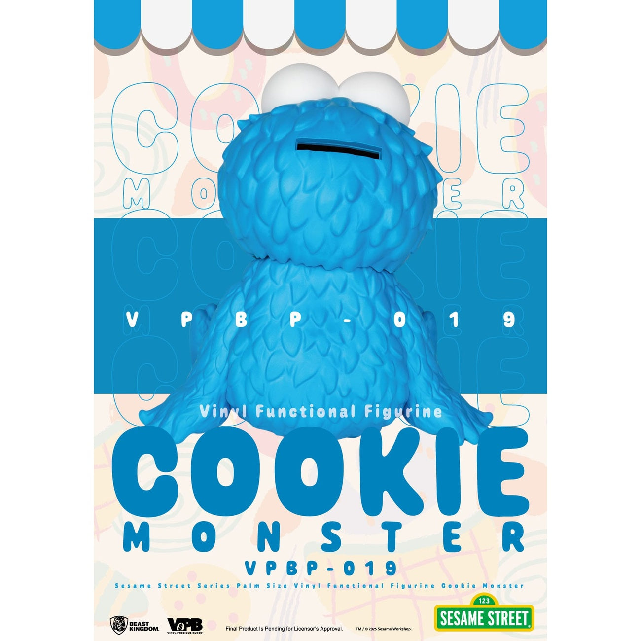 Immagine del prodotto Sesamo Street salvadanaio in vinile Cookie Monster 12 cm