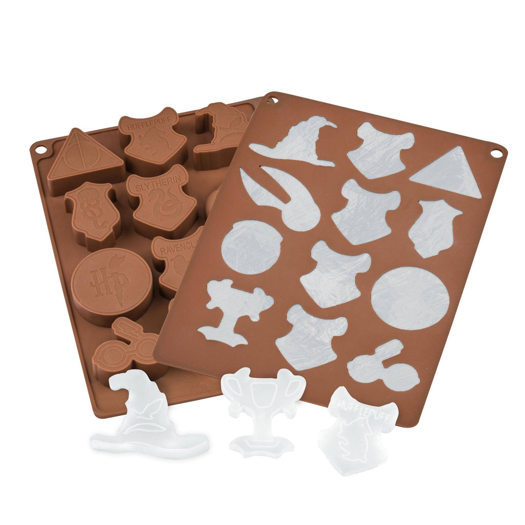 Immagine del prodotto Harry Potter Stampo per praline / cubetti di ghiaccio Loghi