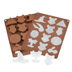 Immagine del prodotto Harry Potter Stampo per praline / cubetti di ghiaccio Loghi