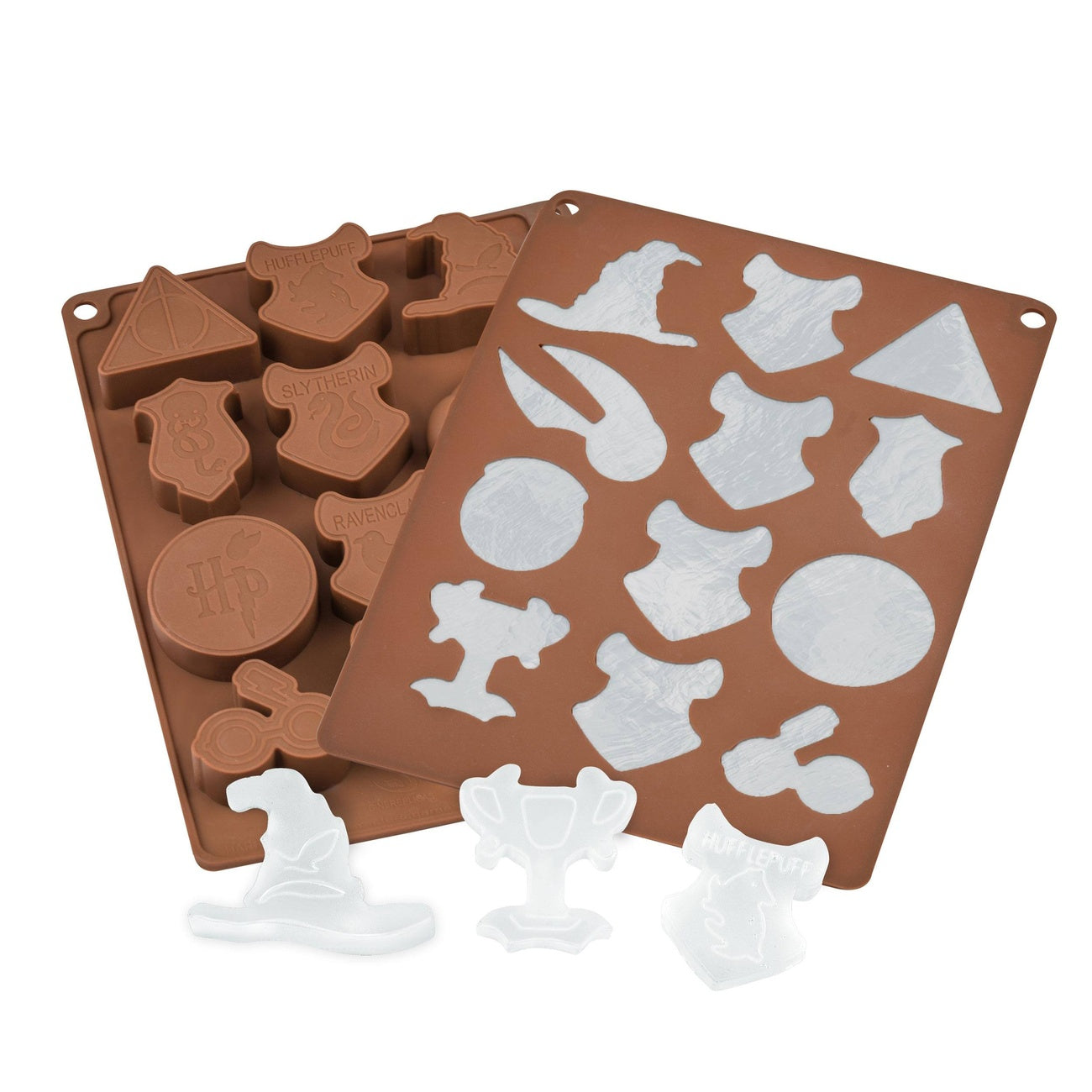 Immagine del prodotto Harry Potter Stampo per praline / cubetti di ghiaccio Loghi