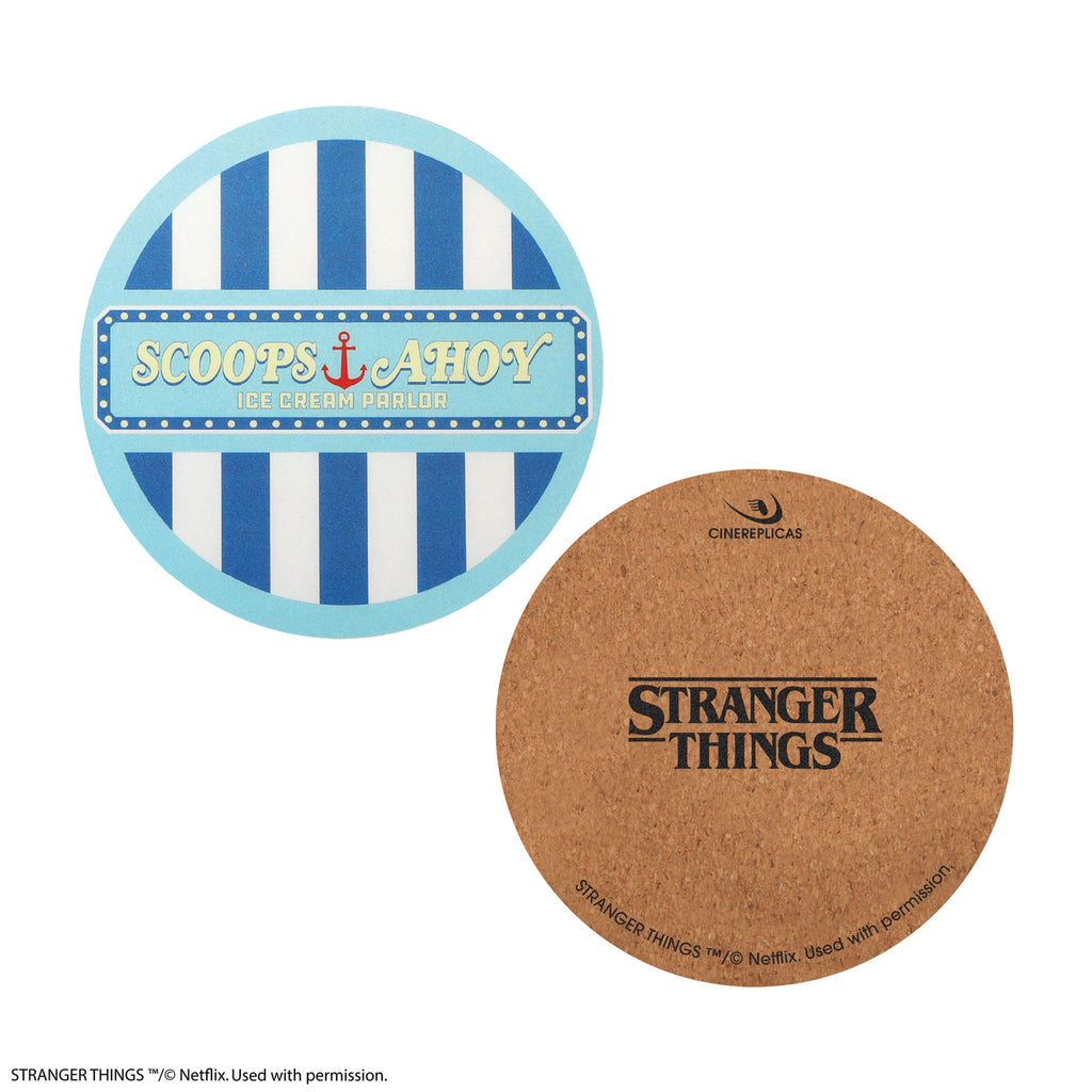 Immagine del prodotto Stranger Things Sottobicchieri Scoops Ahoy Confezione da 4
