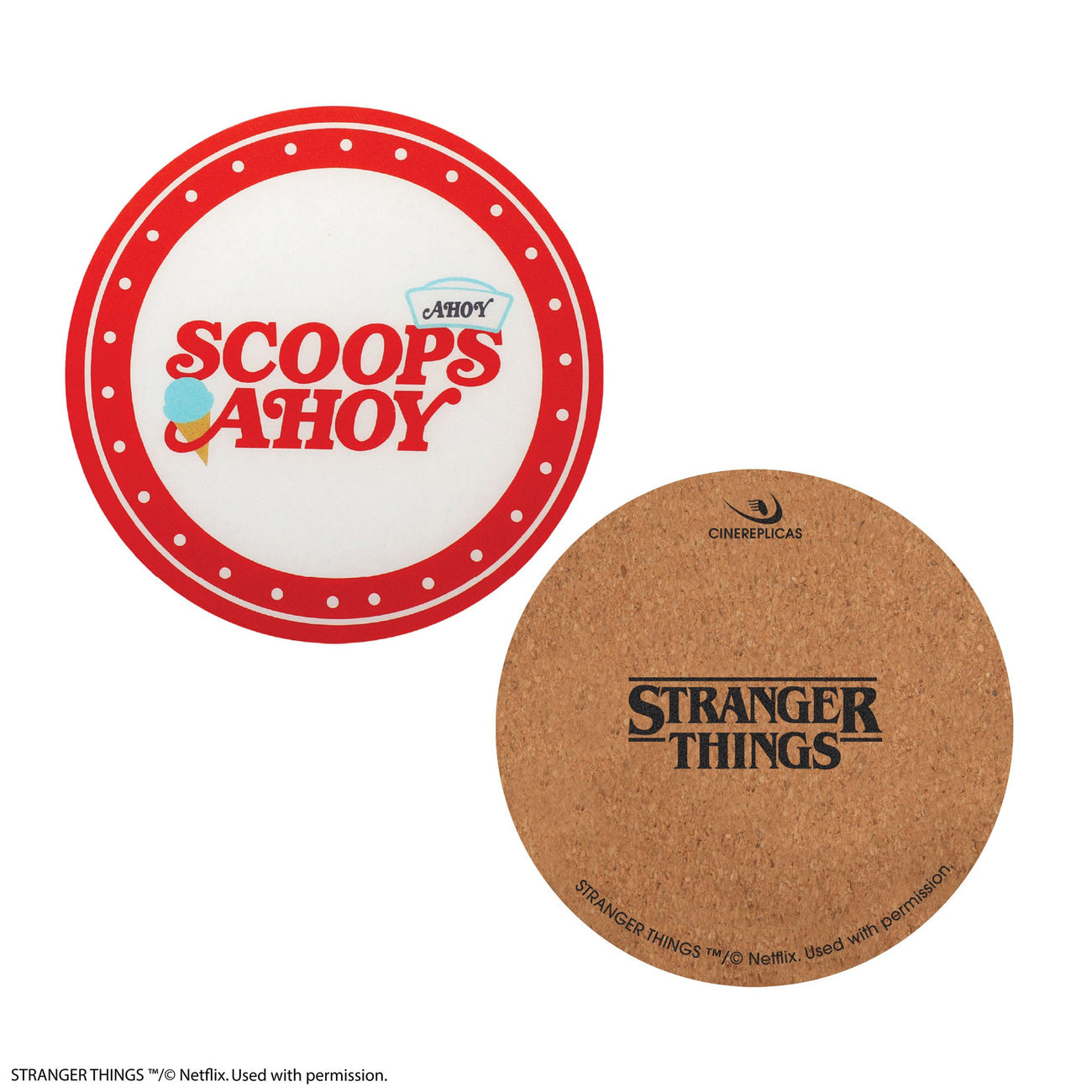 Immagine del prodotto Stranger Things Sottobicchieri Scoops Ahoy Confezione da 4