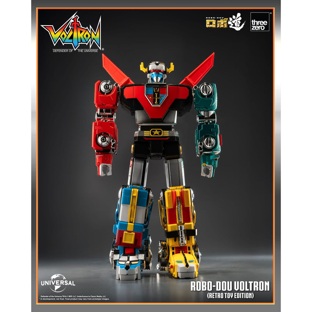 Immagine del prodotto Voltron: Defender of the Universe action figure Robo-Dou Voltron Retro Toy Edition 27 cm