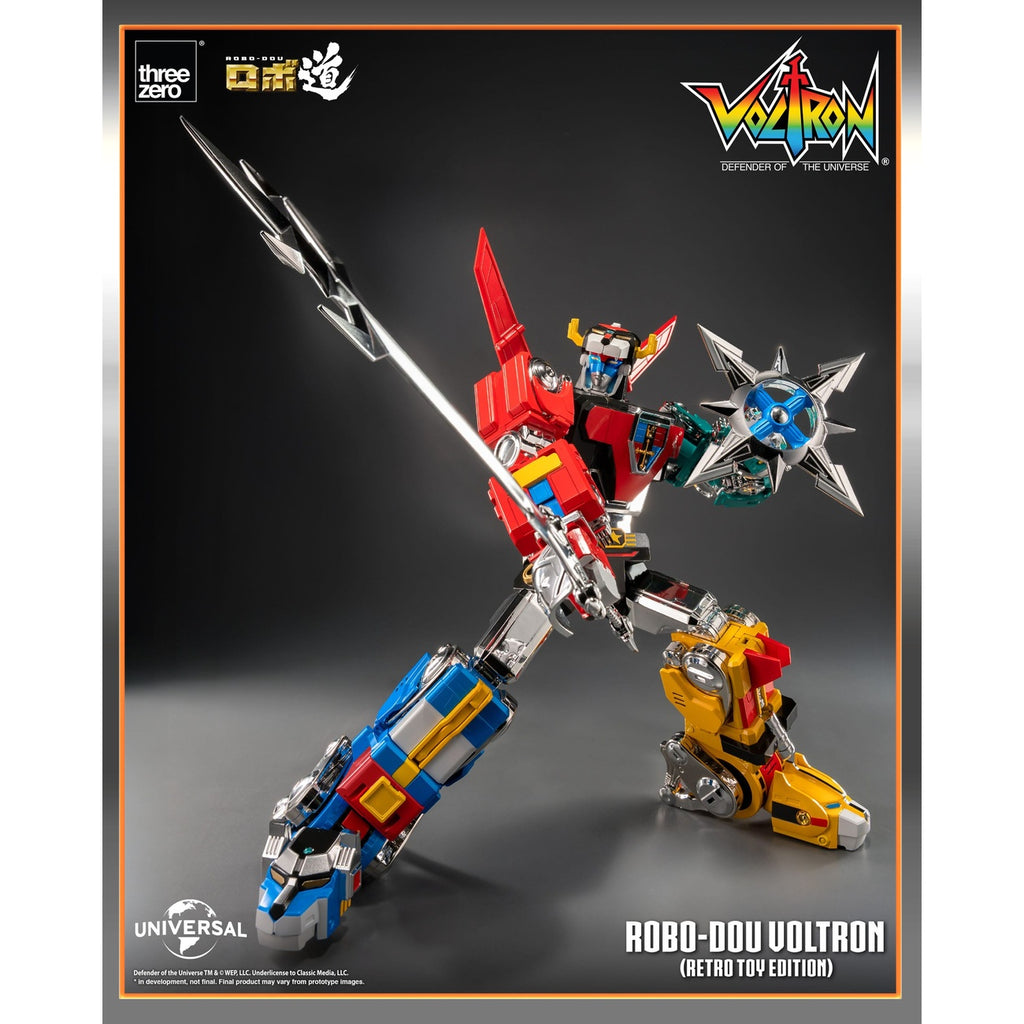 Immagine del prodotto Voltron: Defender of the Universe action figure Robo-Dou Voltron Retro Toy Edition 27 cm