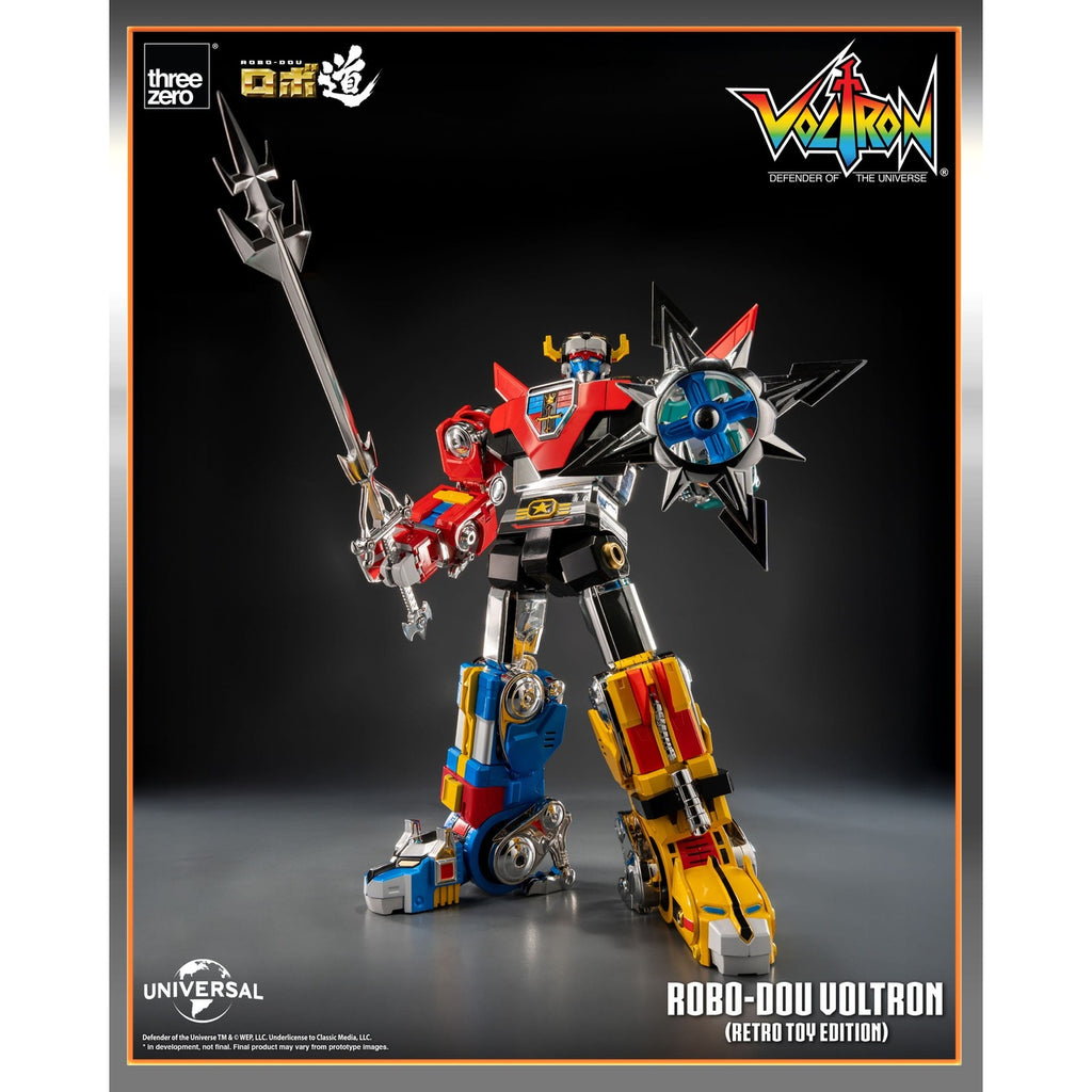 Immagine del prodotto Voltron: Defender of the Universe action figure Robo-Dou Voltron Retro Toy Edition 27 cm