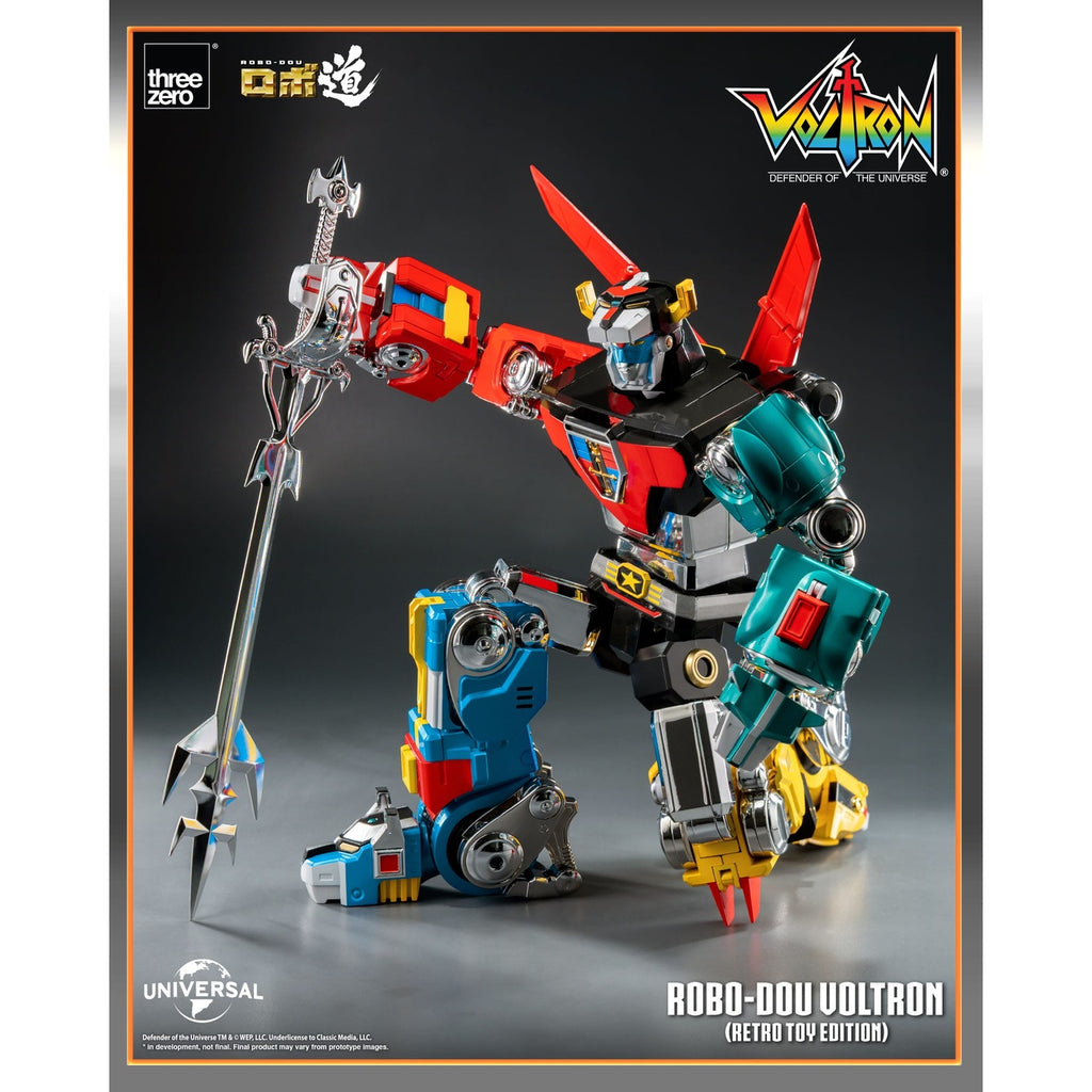 Immagine del prodotto Voltron: Defender of the Universe action figure Robo-Dou Voltron Retro Toy Edition 27 cm
