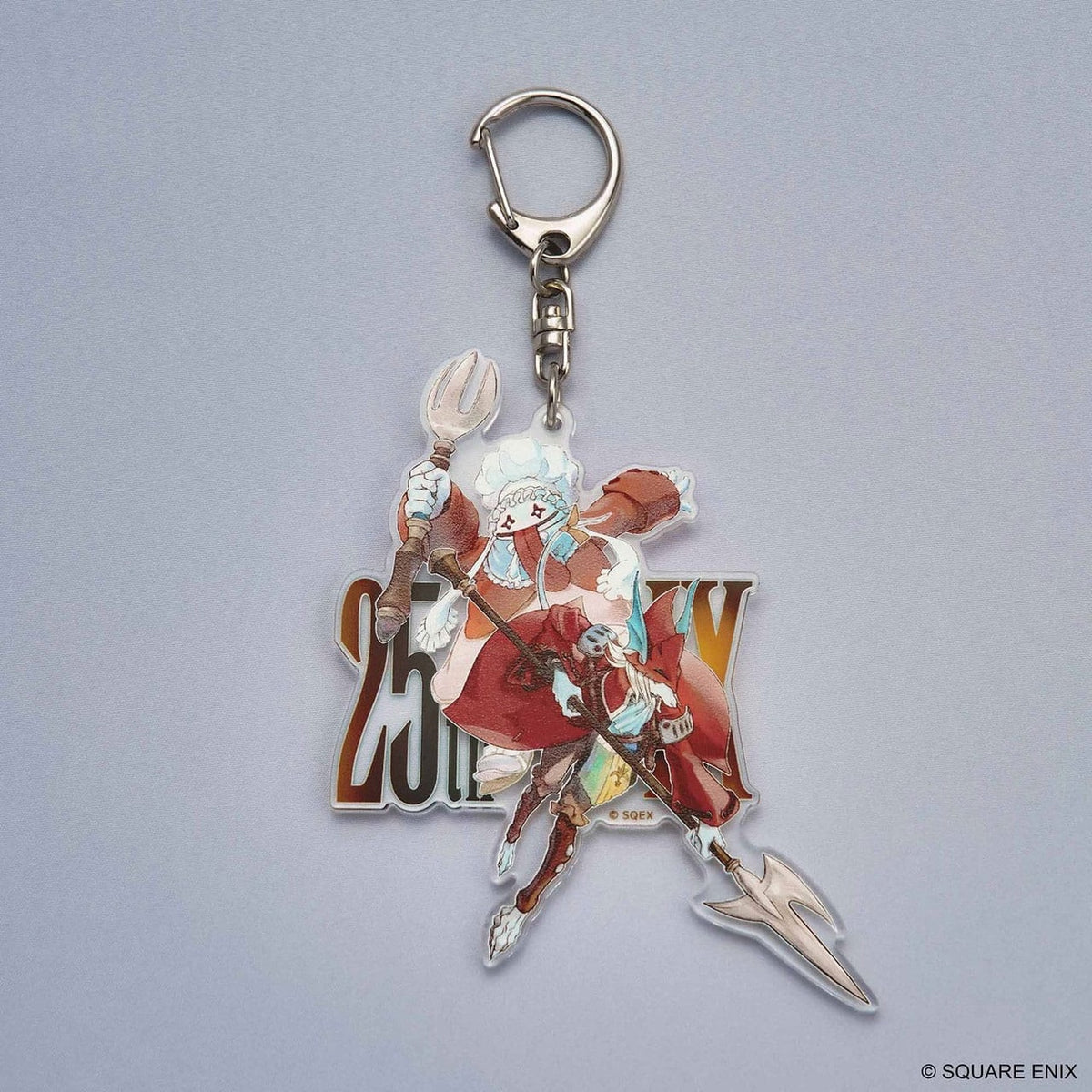 Immagine del prodotto Final Fantasy IX Portachiavi in acrilico 25th Anniversary Quina & Freya