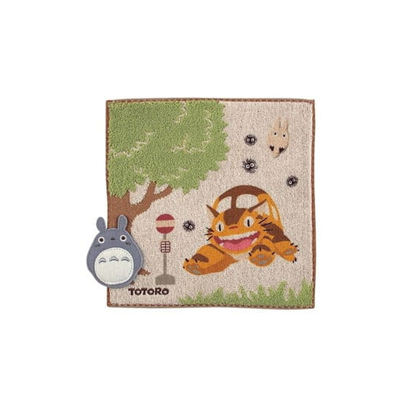 Immagine del prodotto Il mio vicino Totoro mini asciugamano Fermata dell’autobus 25 x 25 cm