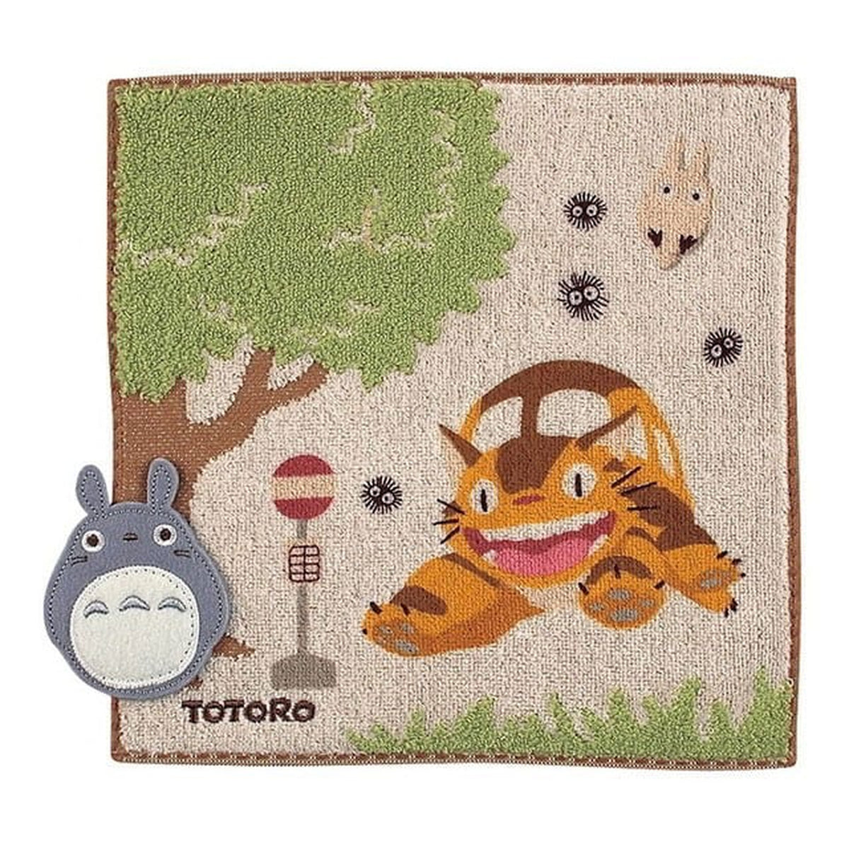 Immagine del prodotto Il mio vicino Totoro mini asciugamano Fermata dell’autobus 25 x 25 cm