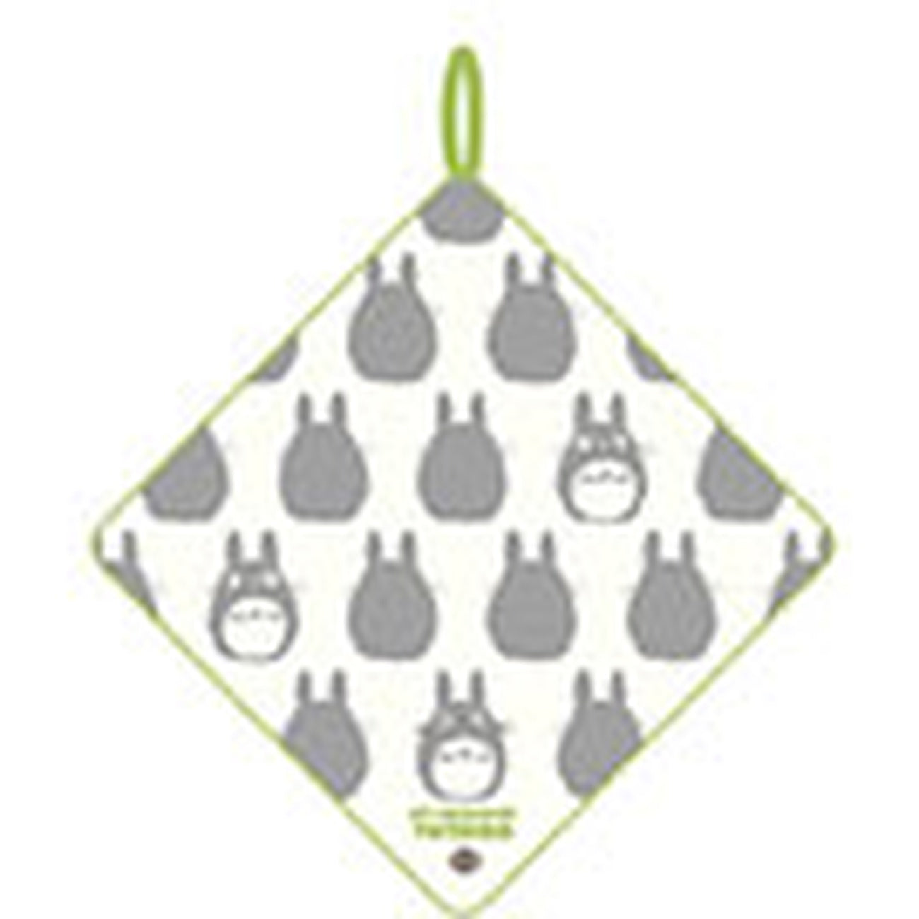 Immagine del prodotto Il mio vicino Totoro mini-asciugamano Big Totoro Silhouette 33 x 33 cm