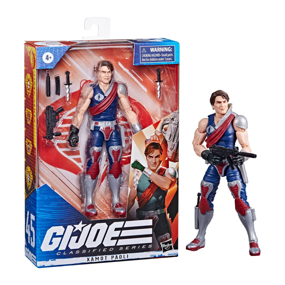Immagine del prodotto Action figure G.I. Joe Classified Series 2023 Xamot Paoli 15 cm