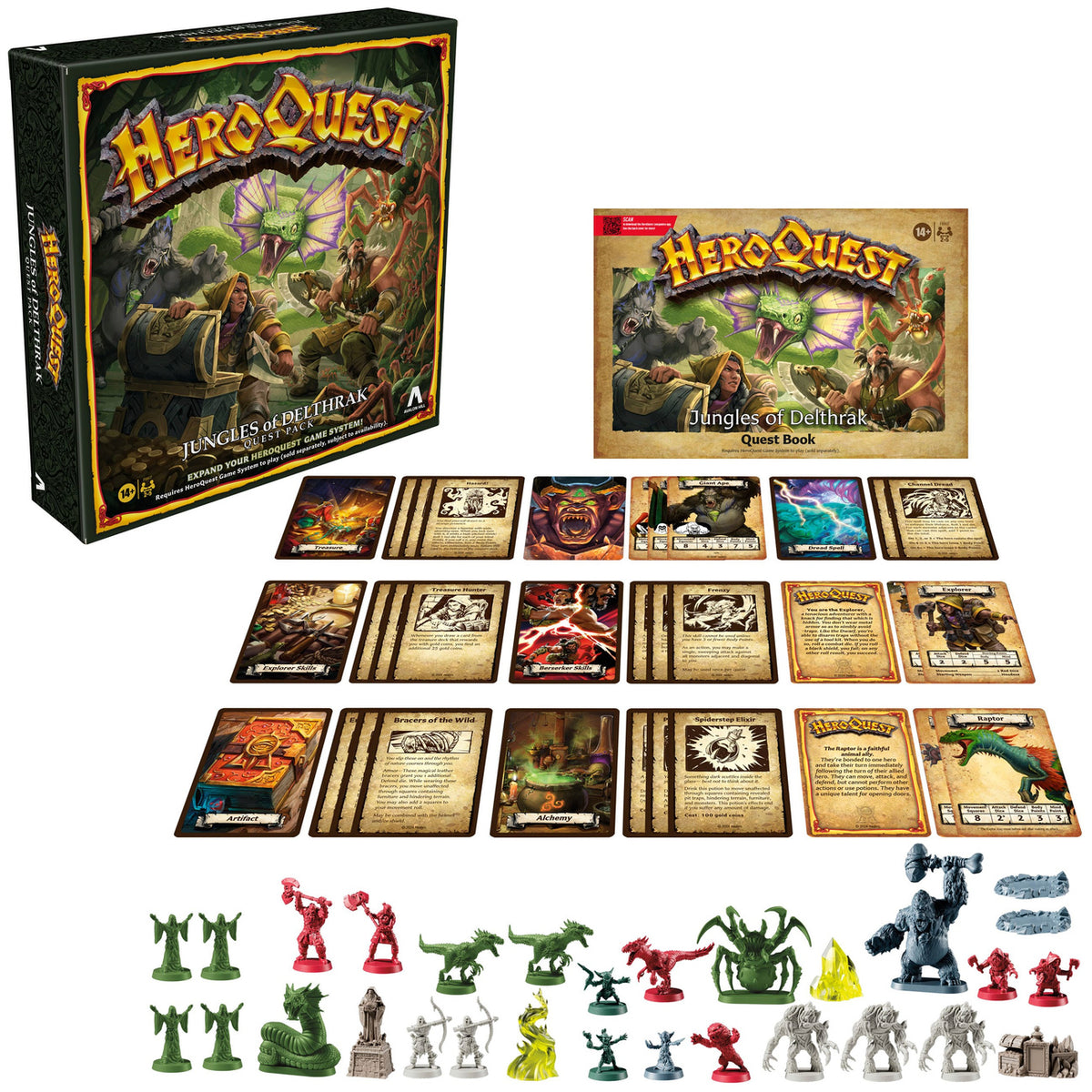 Immagine del prodotto HeroQuest Espansione gioco da tavolo Jungles of Delthrak Adventure Pack *Versione inglese*