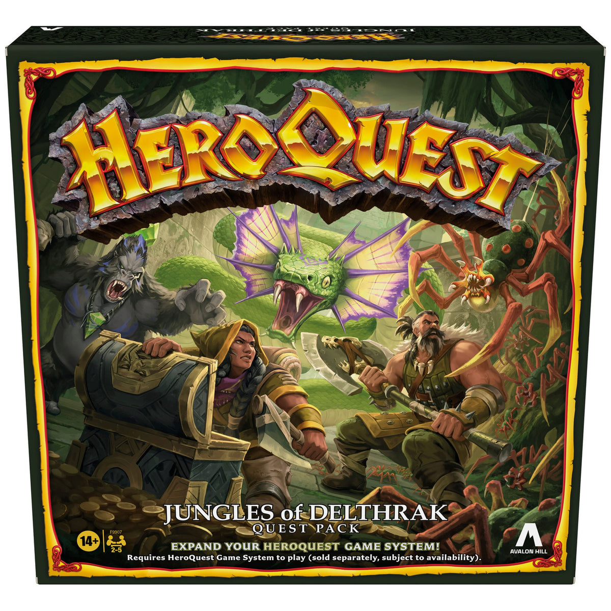 Immagine del prodotto HeroQuest Espansione gioco da tavolo Jungles of Delthrak Adventure Pack *Versione inglese*