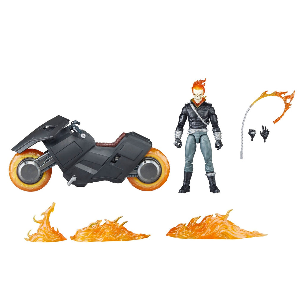 Immagine del prodotto Marvel 85th Anniversary action figure Marvel Legends con veicolo Ghost Rider 15 cm