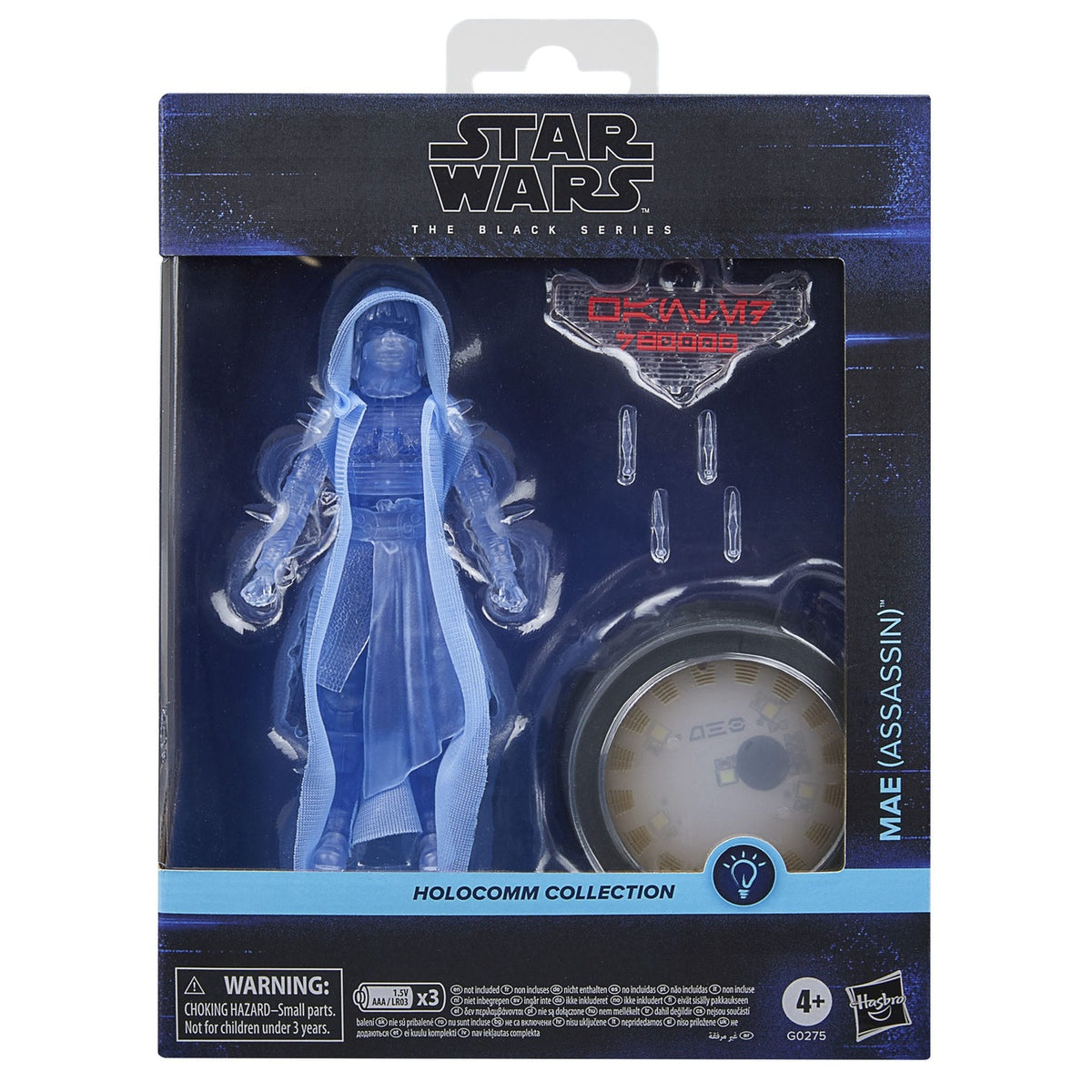 Immagine del prodotto Star Wars Black Series Holocomm Collection action figure Mae (Assassin) 15 cm