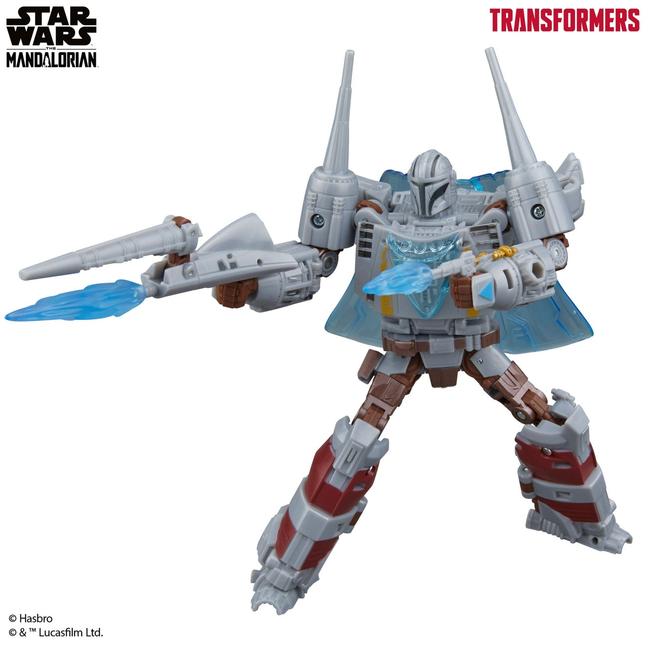 Product image Star Wars x Transformers Action Figure The Mandalorian / N-1 Starfighter 19 cm