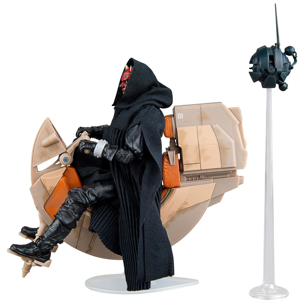 Immagine del prodotto Star Wars Episodio I Black Series Veicolo con Action Figure Darth Maul & Sith Speeder 25th Anniversary