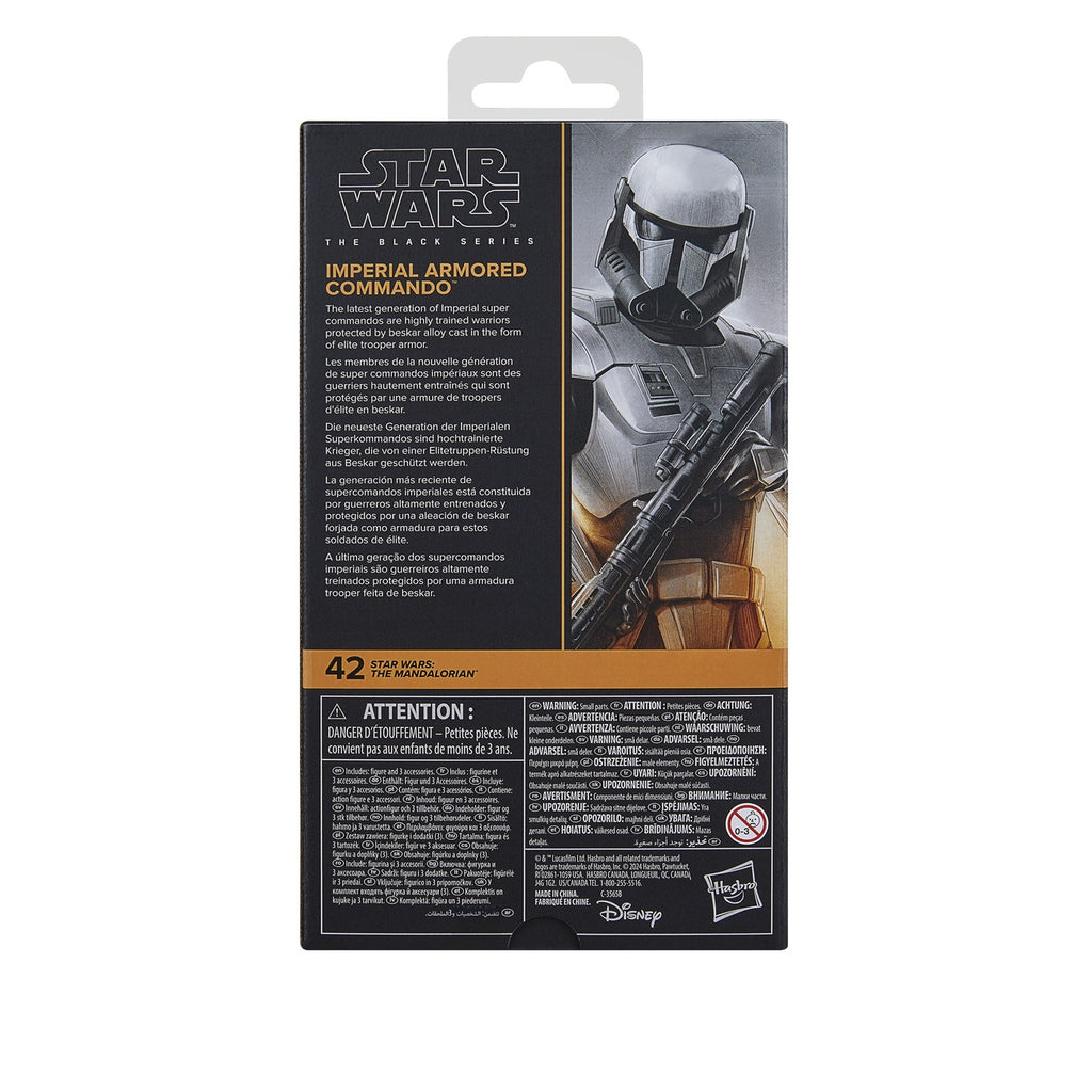 Immagine del prodotto Star Wars: The Mandalorian action figure Black Series Imperial Armored Commando 15 cm