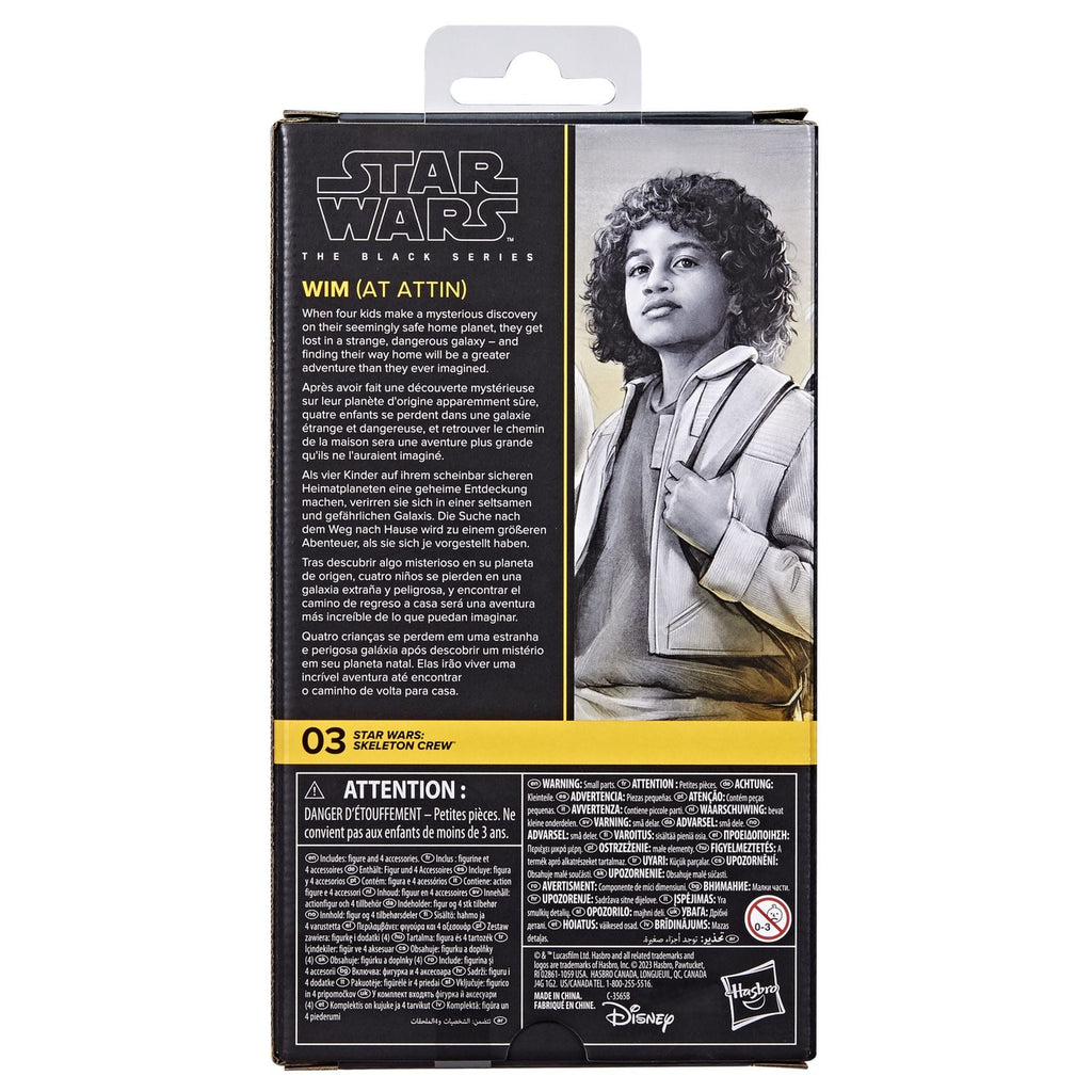 Immagine del prodotto Star Wars: Skeleton Crew Action Figure Black Series Wim (At Attin) 15 cm