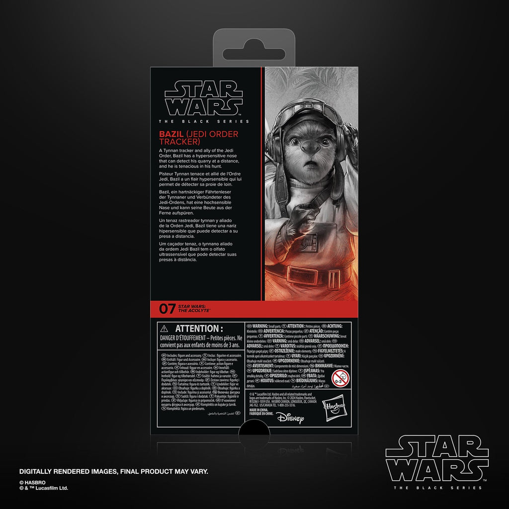 Immagine del prodotto Star Wars: The Acolyte action figure Black Series Bazil (Jedi Order Tracker) 10 cm
