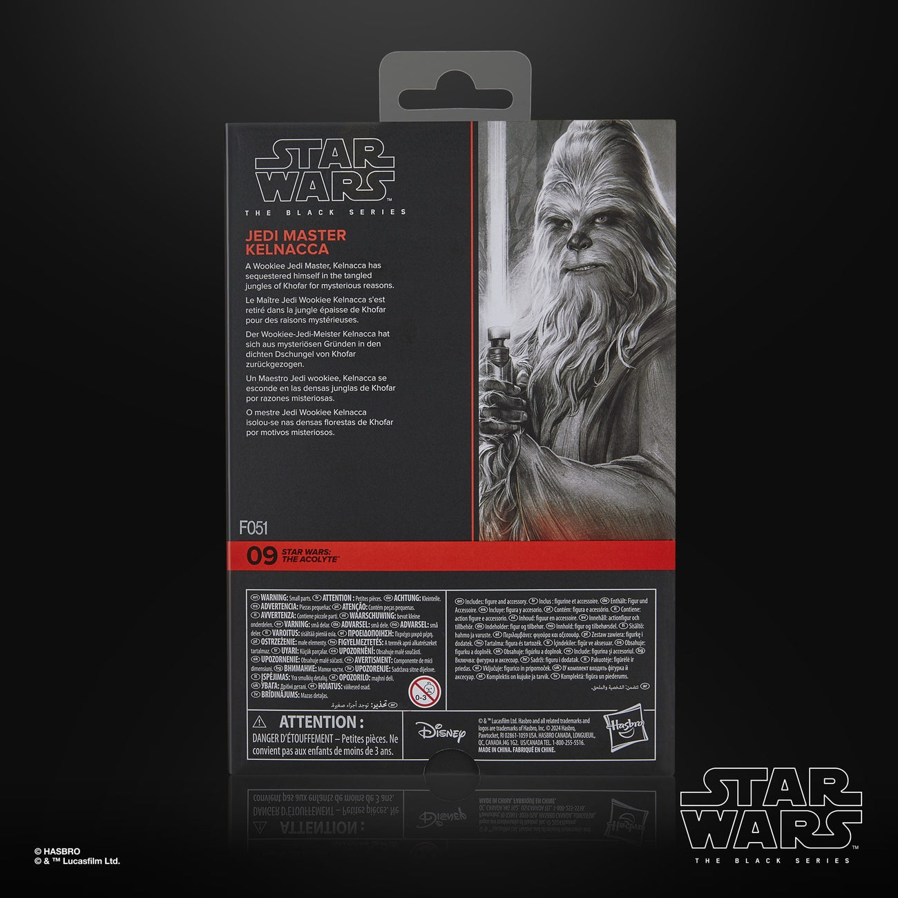Immagine del prodotto Star Wars: The Acolyte Action Figure Black Series Jedi Master Kelnacca 15 cm
