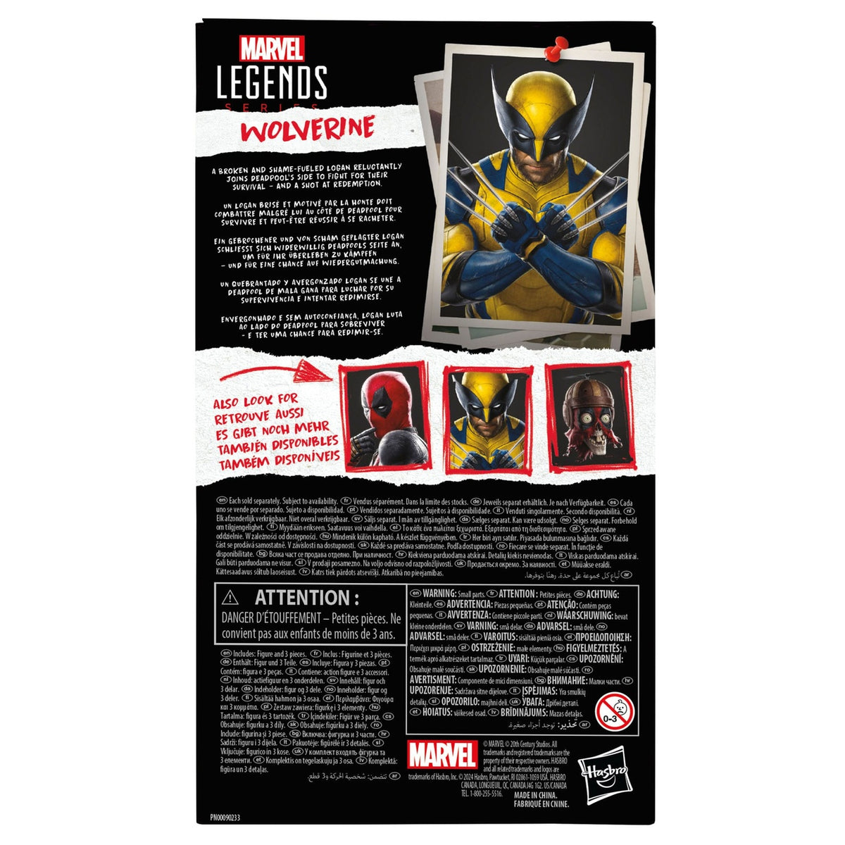 Product image Deadpool & Wolverine Marvel Legends Action Figure Wolverine 15 cm
