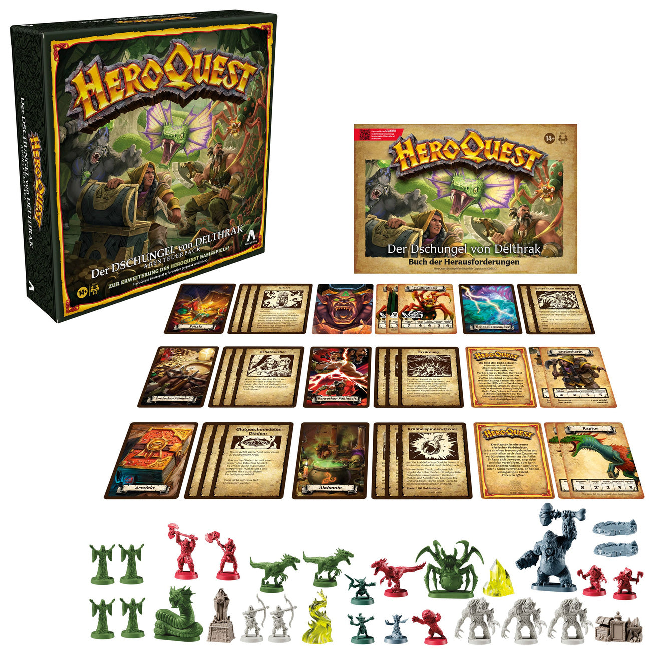 Immagine del prodotto HeroQuest Espansione gioco da tavolo La Giungla di Delthrak Adventure Pack *Versione tedesca*