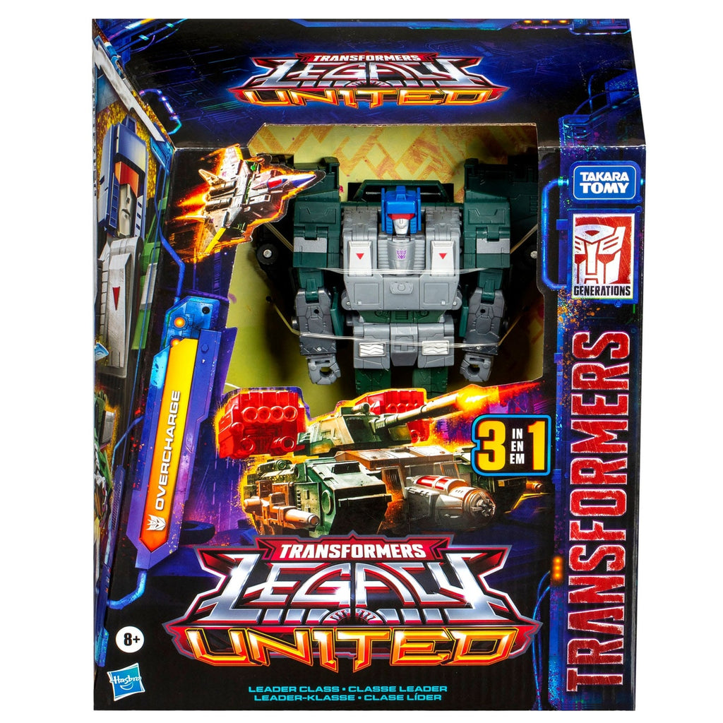Immagine del prodotto Transformers Generations Legacy United action figure Leader Class Overcharge 19 cm