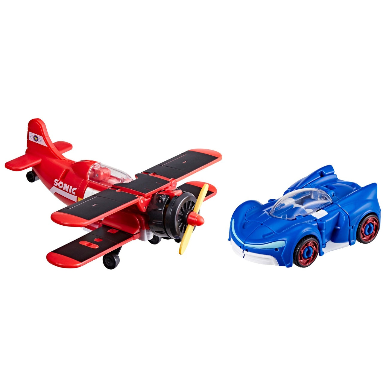 Immagine del prodotto Sonic the Hedgehog x Transformers Set di 2 action figure Wingtail & Blue Booster 13 cm